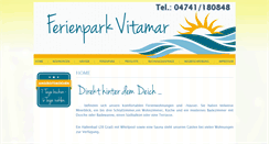 Desktop Screenshot of ferienpark-vitamar-dorum.de