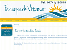 Tablet Screenshot of ferienpark-vitamar-dorum.de